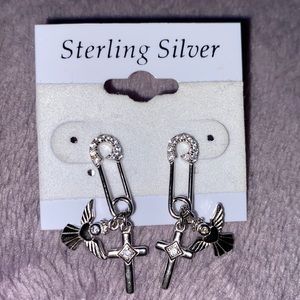 Sterling Silver Earrings 925